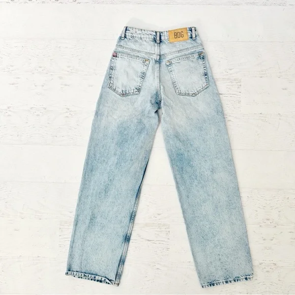 BDG Bella Baggy Blue Jeans Size 24 - Picture 4 of 4